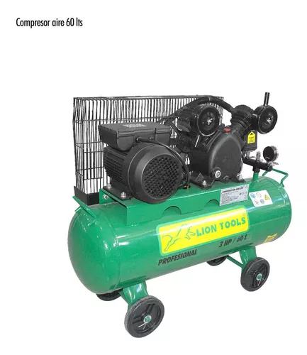 LI4189 COMPRESOR AIRE 3 HP C_ TANQUE 60 LTS