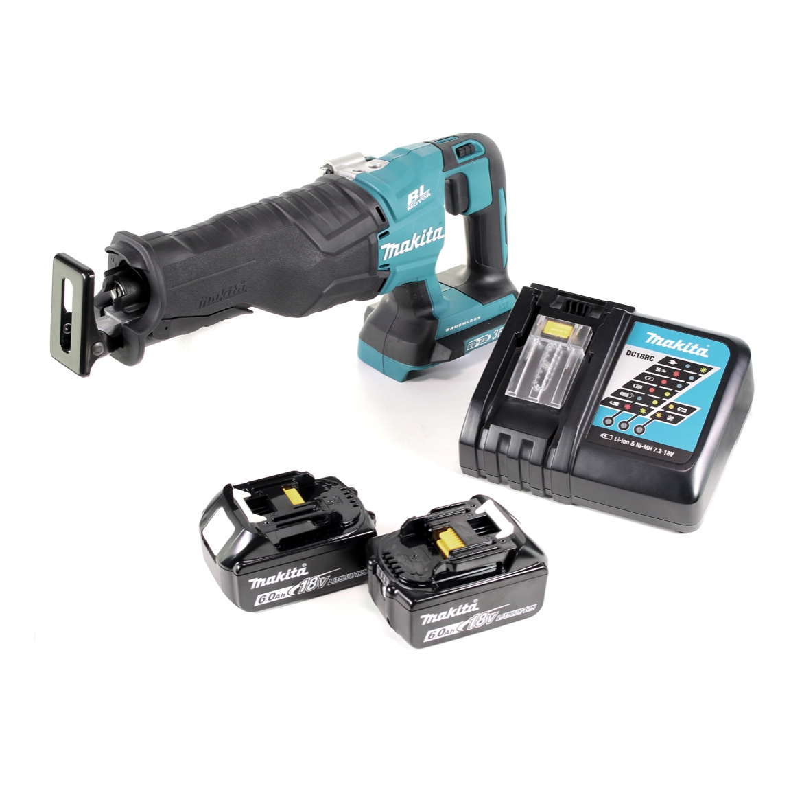 MDJR360RM2 SIERRA RECIPROCA INALAMBRICA 18V CON MALETIN MAKITA