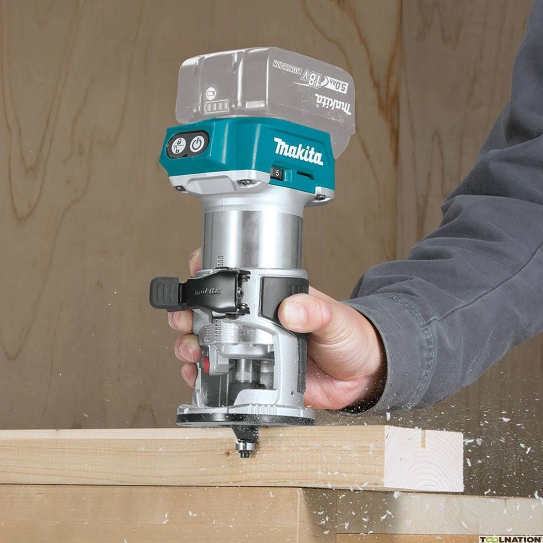 MDRT50ZJX9 RECORTADORA INALAMBRICA LXT 18 V (SOLO SON LOS ACCESORIOS SIN EL ROUTER) MAKITA